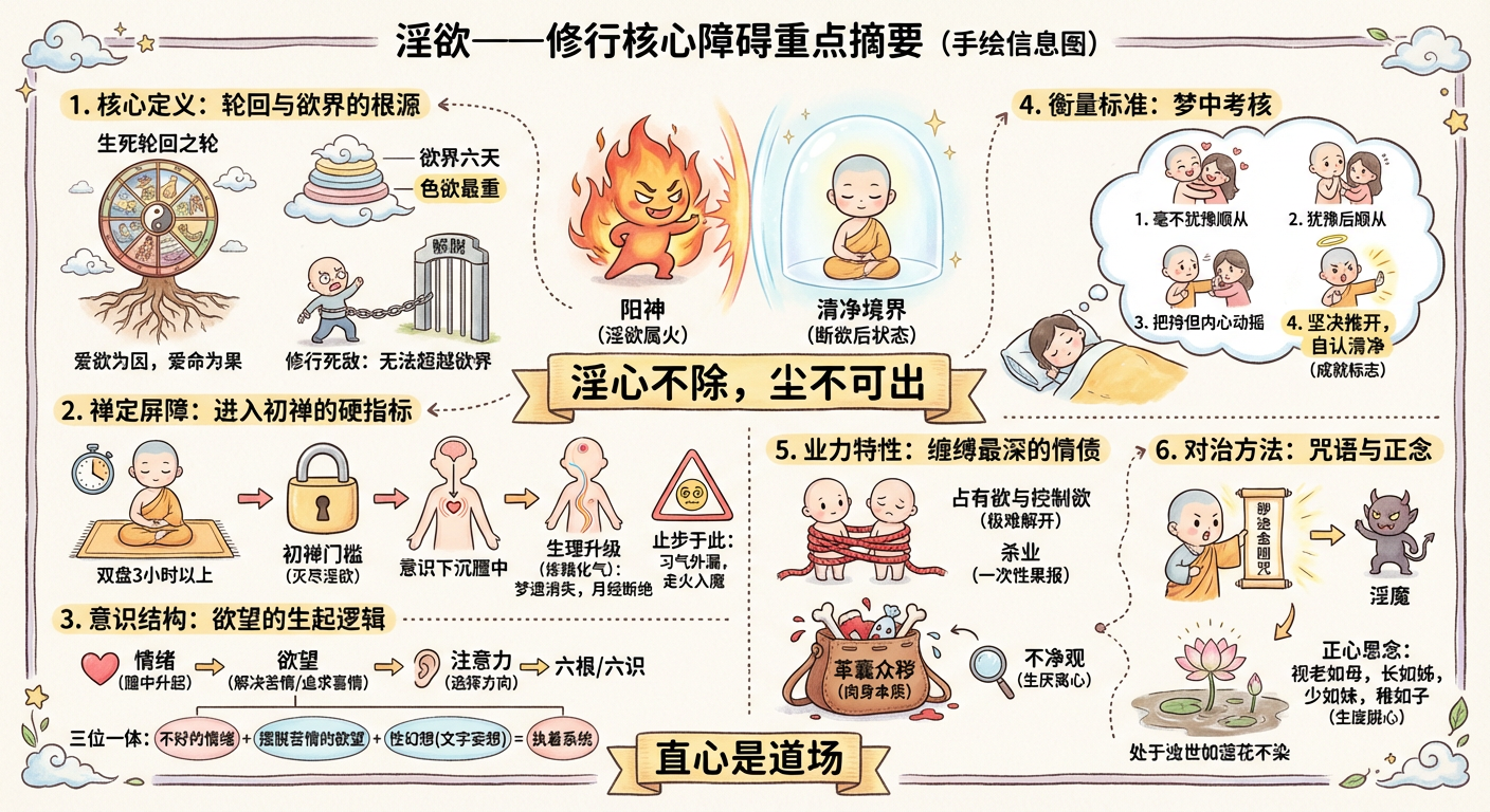 淫慾(一) - 戒行修持圖解